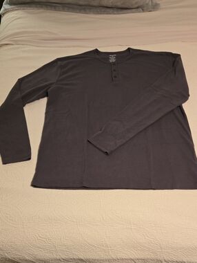 True Classic Long Sleeve Top - Dark Gray